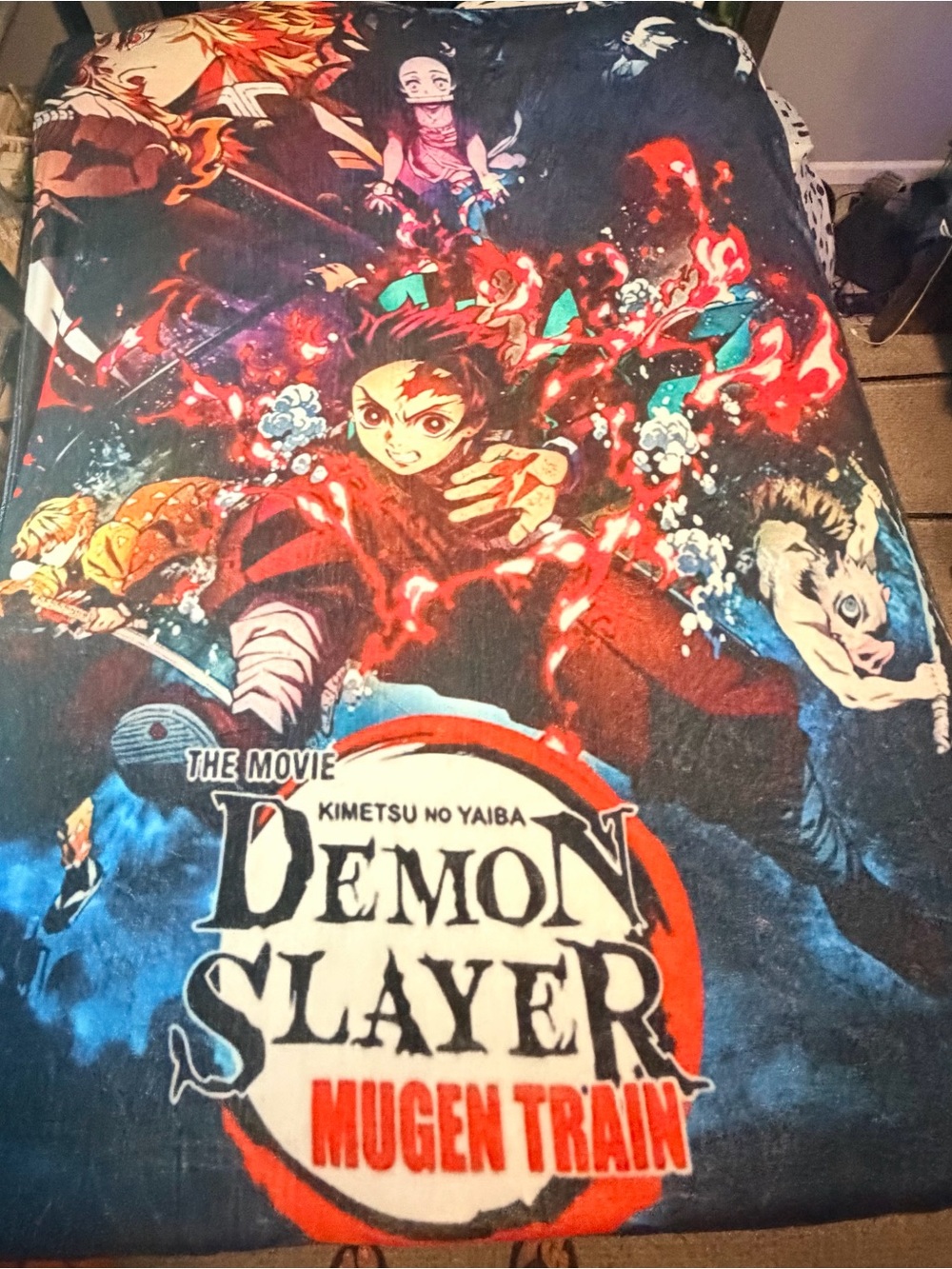 Demon Slayer Mugen Train Throw Blanket